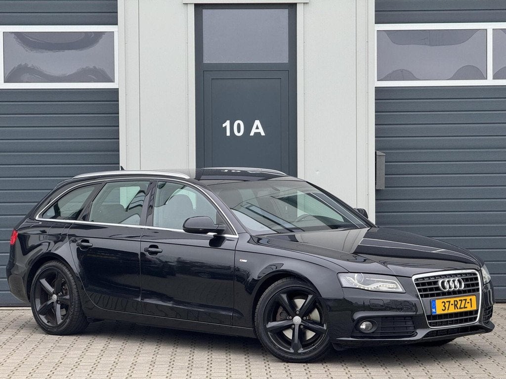 Audi A4 Avant 2.0 TFSI Pro Line S-Line / Led / Ketting VV, Auto's, Euro 5, Gebruikt, Zwart, 4 cilinders