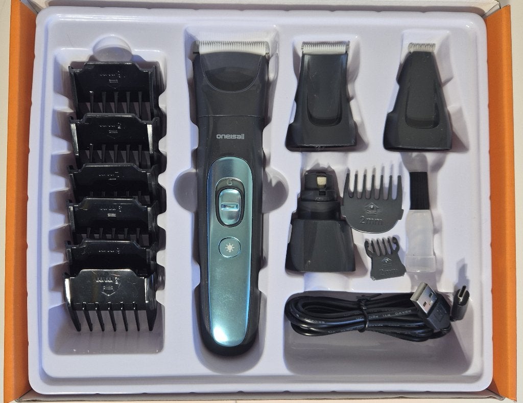 Oneisall 4-in-1 hondentrimset, Overige merken, Ophalen of Verzenden, Zo goed als nieuw, Tondeuse