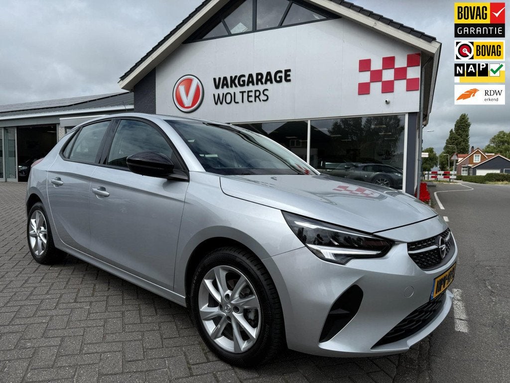 Opel CORSA 1.2 Edition Apple carplay RIJKLAARPRIJS!, Auto's, Voorwielaandrijving, 12 maanden, Stof, Gebruikt