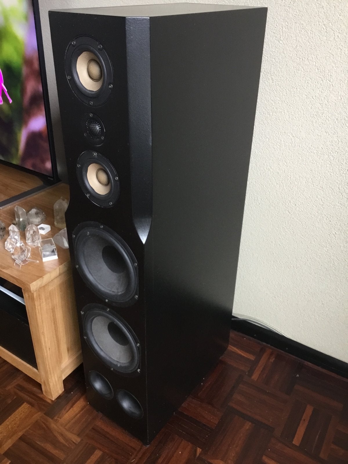 Viva Column Grande speakers - Zelfbouw Speakerland, Audio, Tv en Foto, Luidsprekers, Vloerstaande luidspreker, Zo goed als nieuw