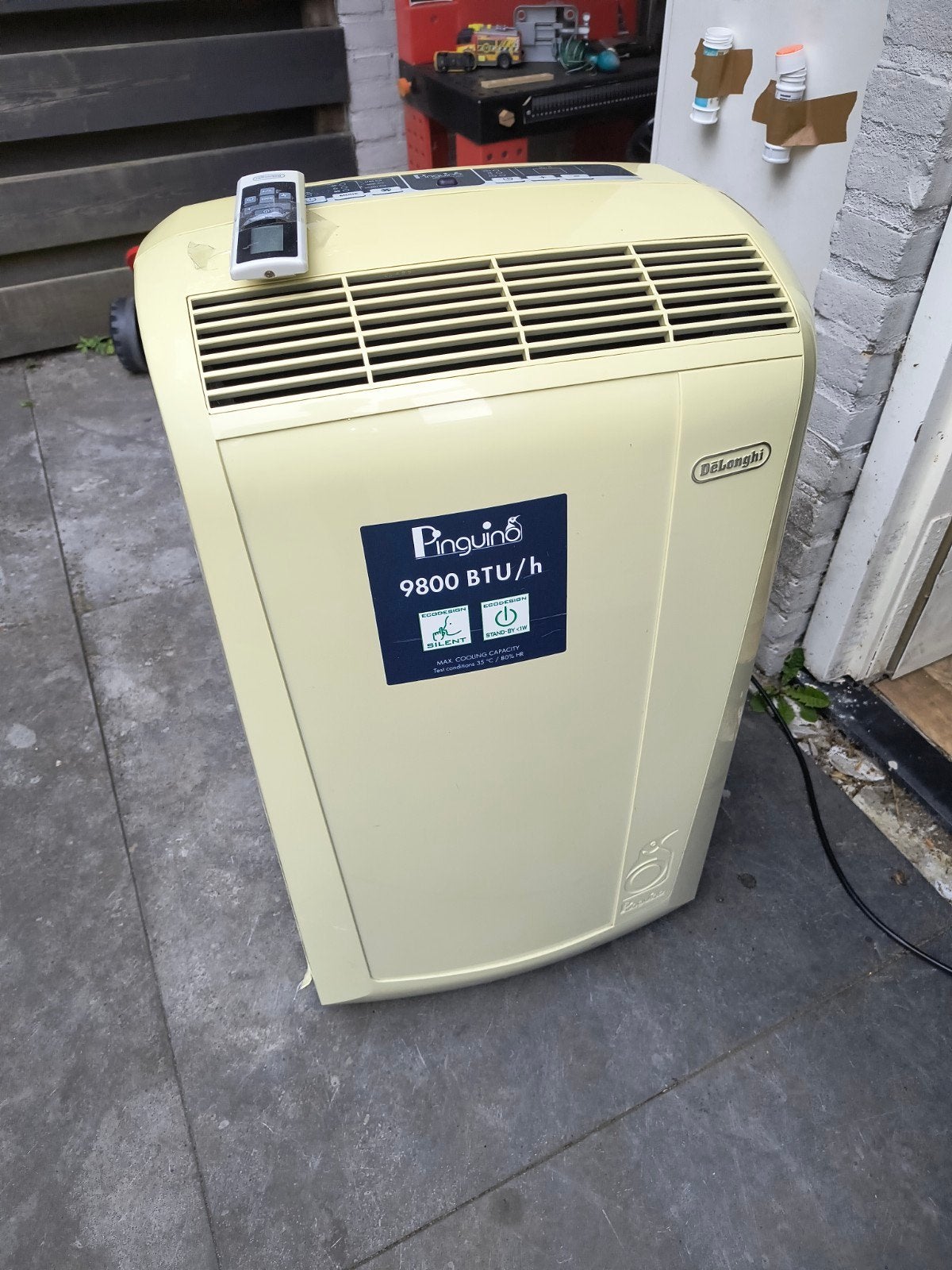 Mobiele airco, Witgoed en Apparatuur, Airco's, Ophalen, Gebruikt, Timer, 3 snelheden of meer