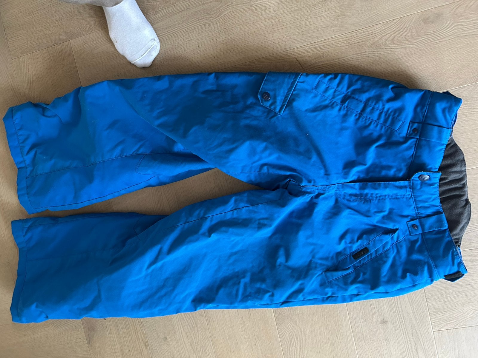 H&M Sport skibroek blauw maat 158 (12-13 jaar), Ophalen of Verzenden, Zo goed als nieuw, Maat 46/48 (XL) of groter, Broek