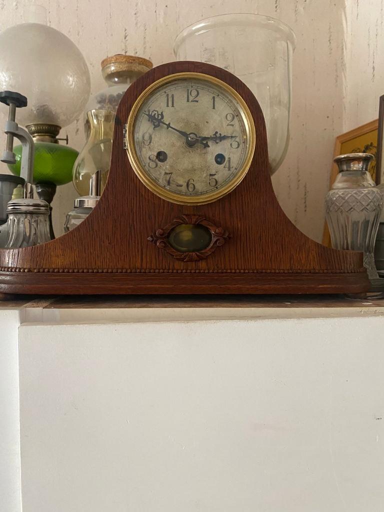 Napoleonhoed pendule, Antiek en Kunst, Antiek | Klokken, Ophalen of Verzenden