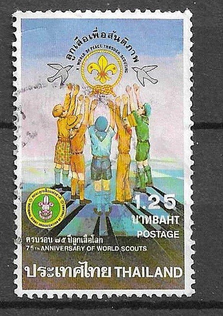 THAILAND 1982, Ophalen of Verzenden, Gestempeld, Zuid-Azië
