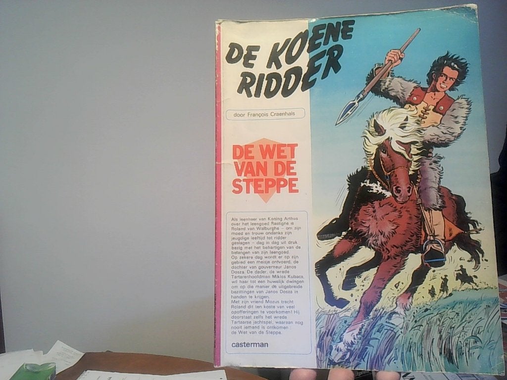 de koene ridder nr 3 de wet van de steppe casterman uit1971, Boeken, Eén stripboek, Ophalen of Verzenden, Gelezen