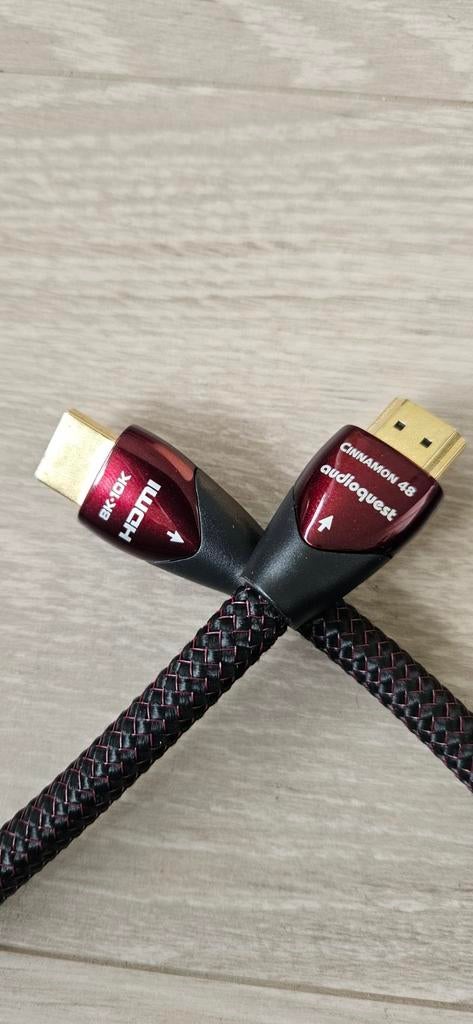 HDMI KABEL AUDIOQUEST CINNAMON, Ophalen of Verzenden, Zo goed als nieuw, Minder dan 2 meter, HDMI-kabel