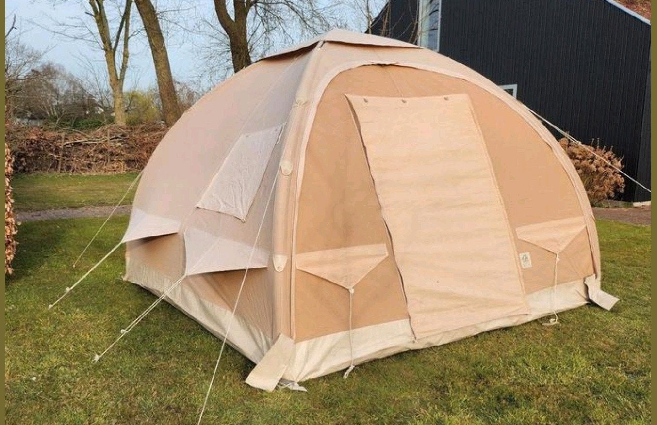 Karsten 300x300 Zand/Kaki, Caravans en Kamperen, Tenten, Ophalen