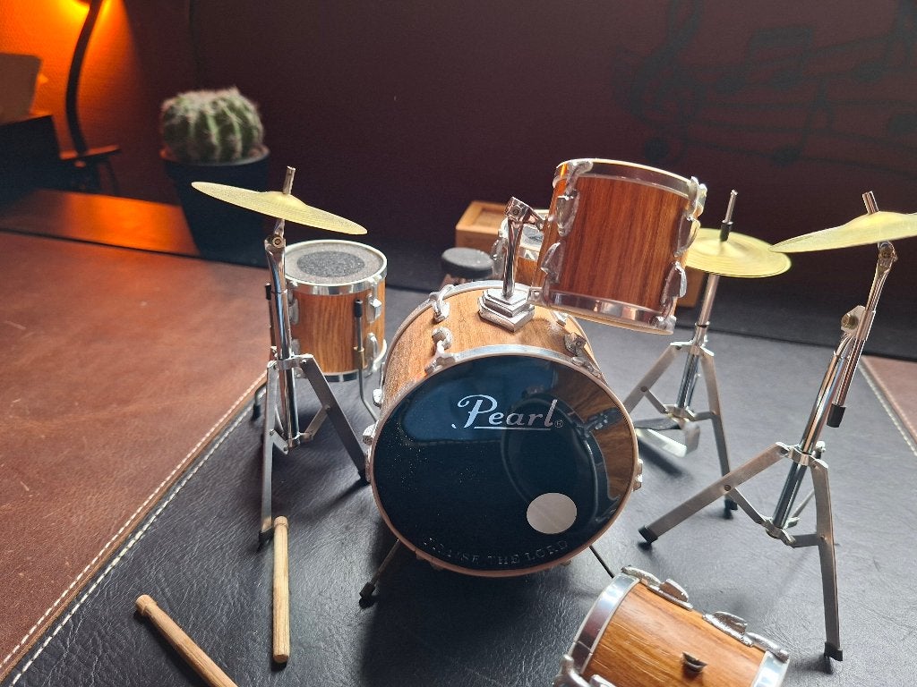 Miniatuur Drums Tama & Pearl, Ophalen of Verzenden