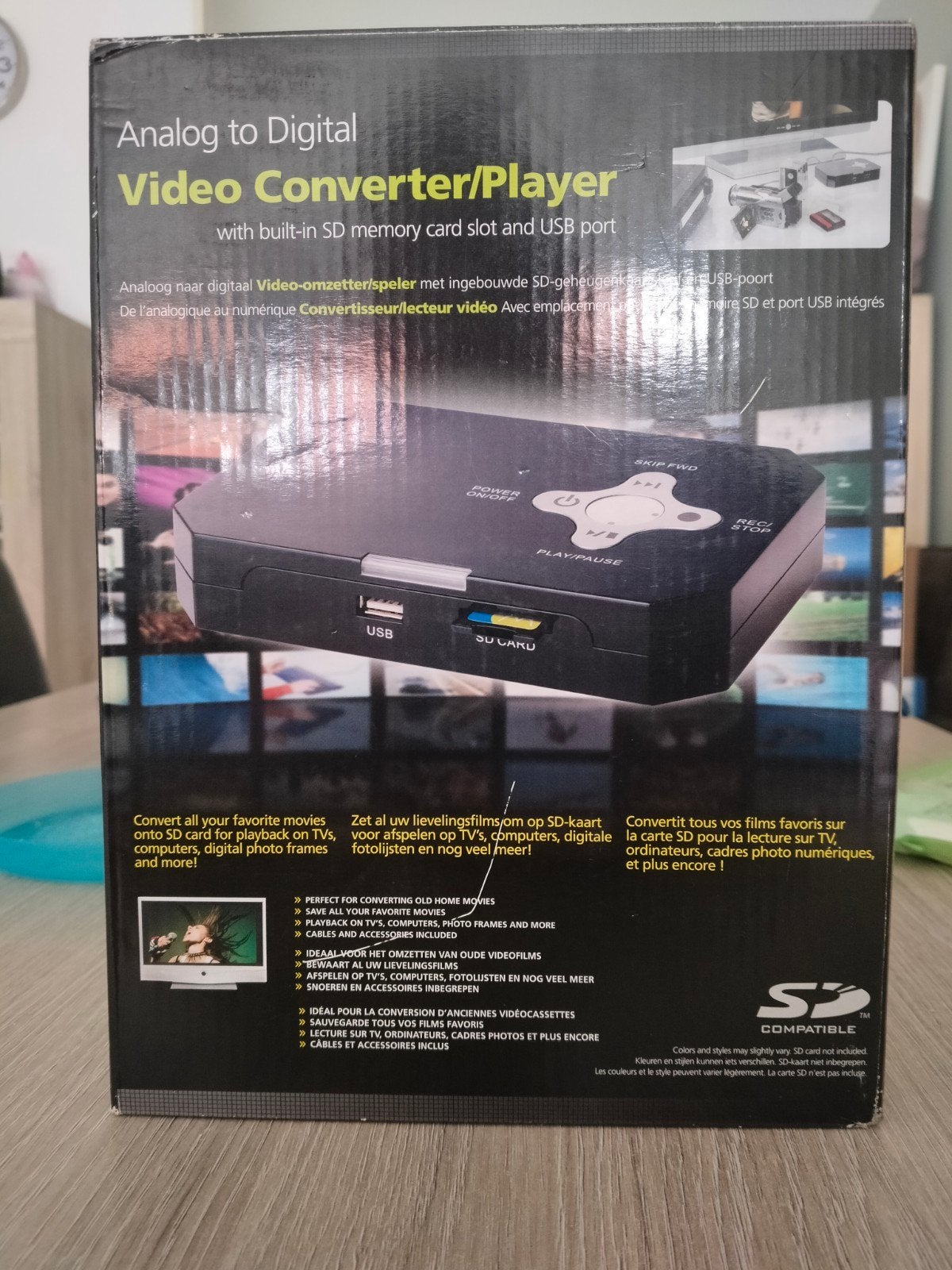 Analog to Digital Video Converter/Player, Ophalen of Verzenden, Gebruikt