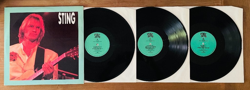 Sting - Nothing Like The Sun Tour - 3LP Set - 1988, Pop, Beschermende buitenhoes, Ophalen of Verzenden, Zo goed als nieuw