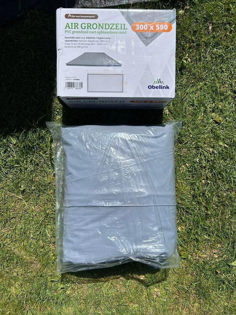 Obelink Air Grondzeil 300x590 PVC met opblaasbare rand, Ophalen of Verzenden, Nieuw