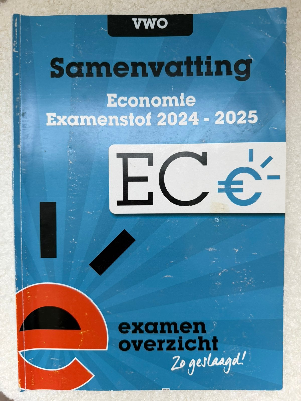Examenoverzicht economie samenvatting + oefenboek vwo, Ophalen of Verzenden, Zo goed als nieuw, Overige onderwerpen