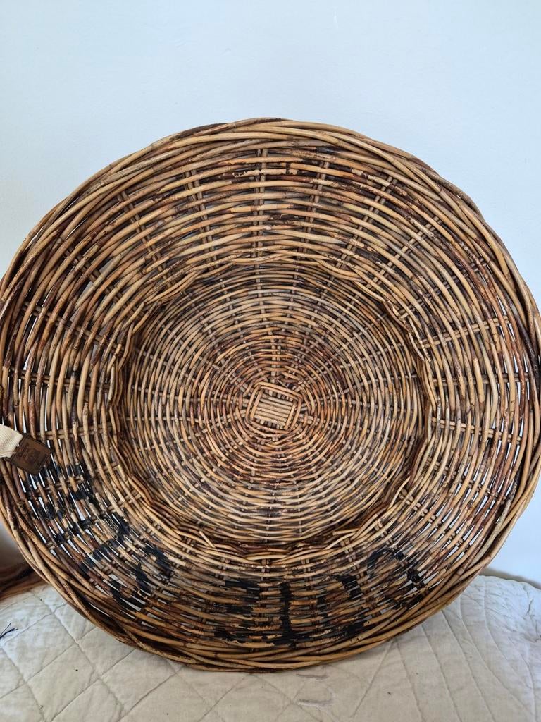 Riviera Maison Rattan Bord 47 Rond, Gebruikt, Mand, Rond, Ophalen of Verzenden