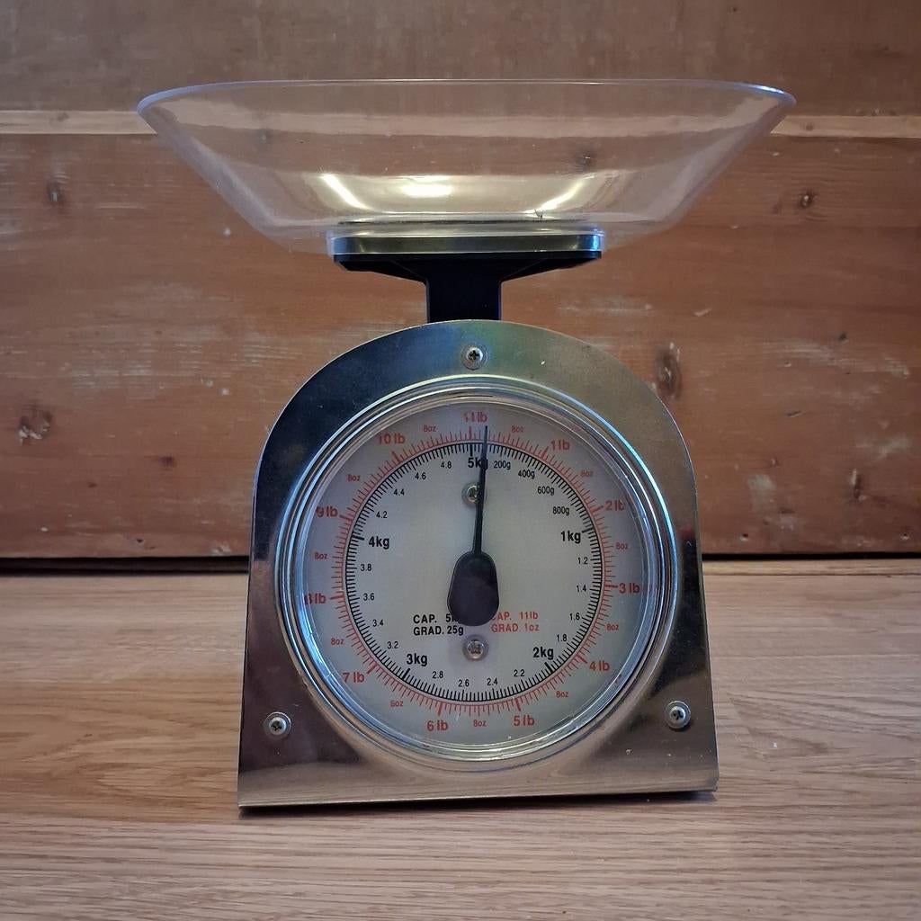 Keukenweegschaal (tot 5kg), Witgoed en Apparatuur, Weegschalen, Ophalen of Verzenden