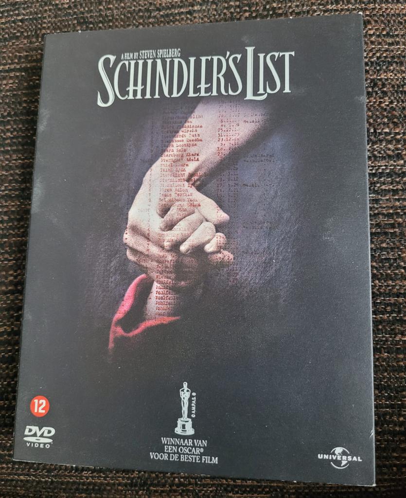 Schindler's list oorlogsfilm holocaust shoah, Cd's en Dvd's, Dvd's | Drama, Vanaf 12 jaar, Ophalen of Verzenden, Gebruikt