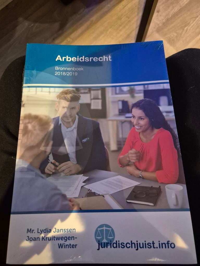 Arbeidsrecht Bronnenboek 2018/2019 - Nieuw in folie, Mr. Lydia Janssen, Joan Kruitwegen-Winter, Nieuw, Gamma, HBO