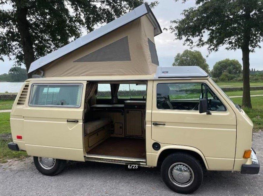 Volkswagen T3 1980, Automaat, Stof, Volkswagen, 1760 kg