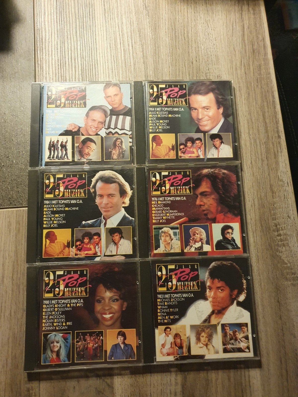 6x cd 25 jaar pop muziek, Ophalen of Verzenden, Zo goed als nieuw, Pop