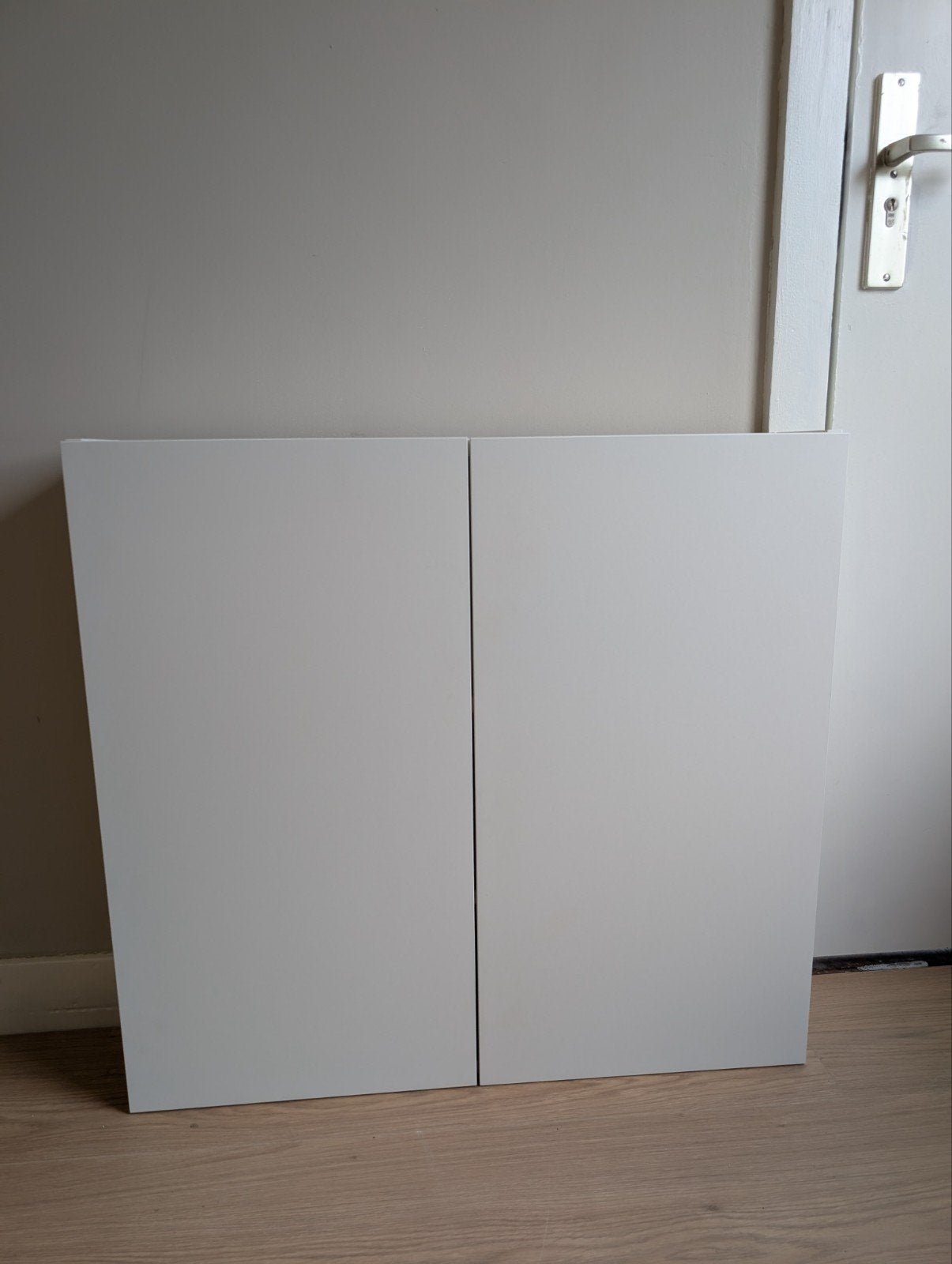 IKEA ENHET Bovenkast met 2 planken/deuren, wit, Huis en Inrichting, Ophalen, Zo goed als nieuw