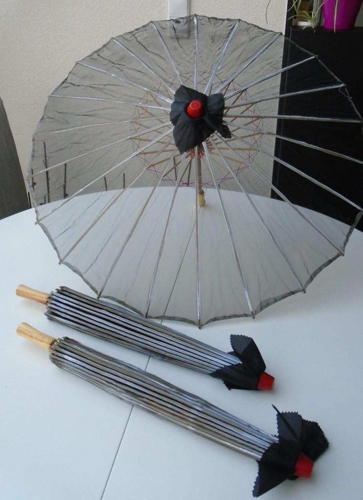 PARASOL OOSTERS VOILE GRIJS Nieuw, -, -, Textiel, Ophalen of Verzenden