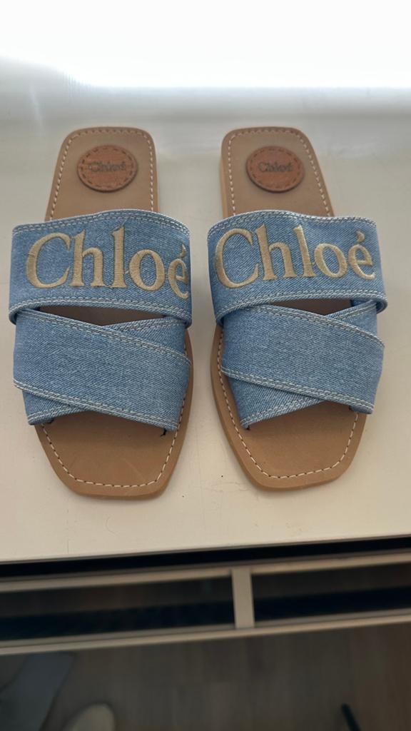 Chloe slippers dames maat 37, Kleding | Dames, Schoenen, Ophalen of Verzenden, Zo goed als nieuw