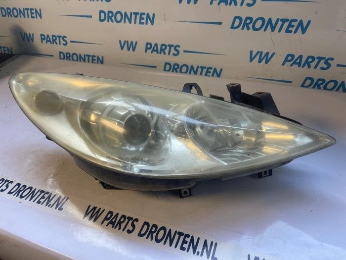 Koplamp rechts van een Peugeot 307, Gebruikt, -, Verzenden, -