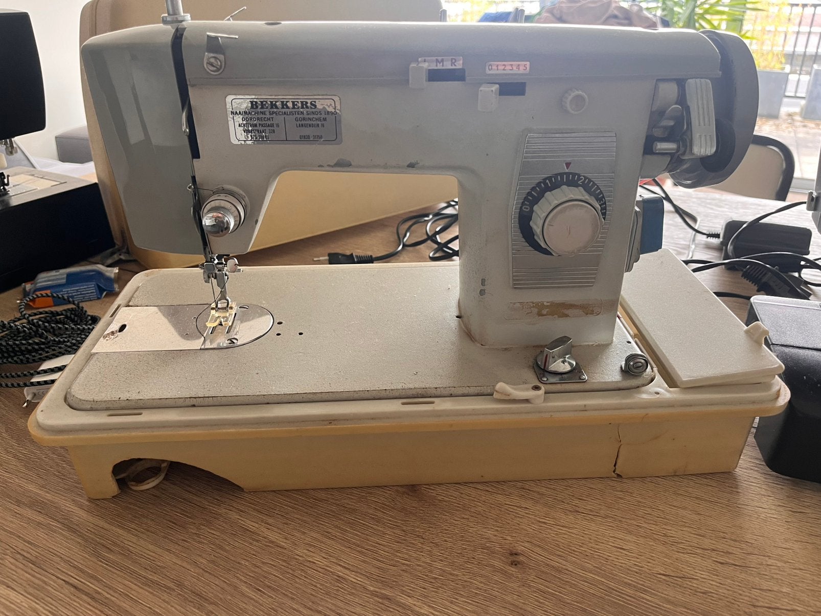 Bekkers naaimachine klassiek, Ophalen of Verzenden