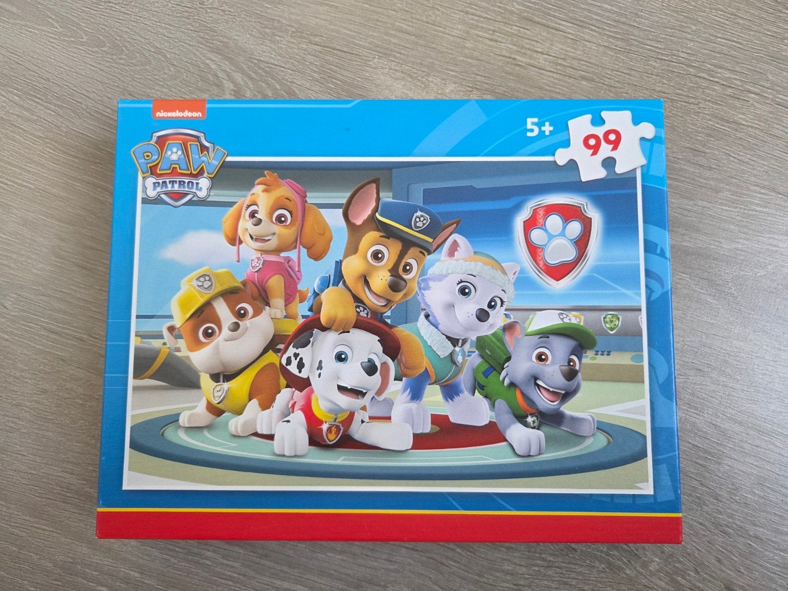 Paw Patrol Legpuzzel 99 stukjes - Zo goed als nieuw, Kinderen en Baby's, Speelgoed | Kinderpuzzels, Ophalen of Verzenden