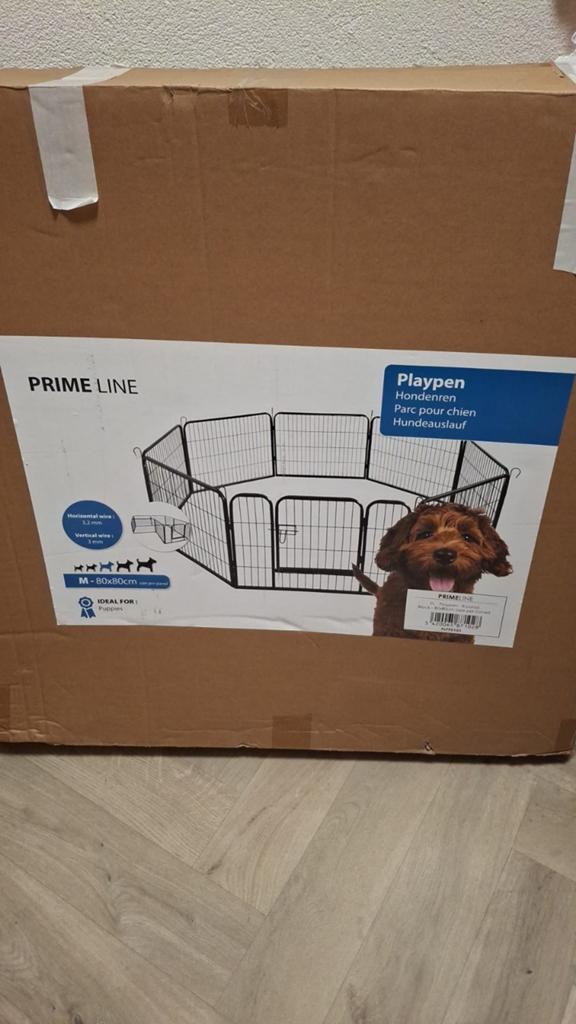 Honden ren bench zwart, Dieren en Toebehoren, Hondenhokken, Ophalen, 110 cm of meer, 65 tot 100 cm, Hondenhok