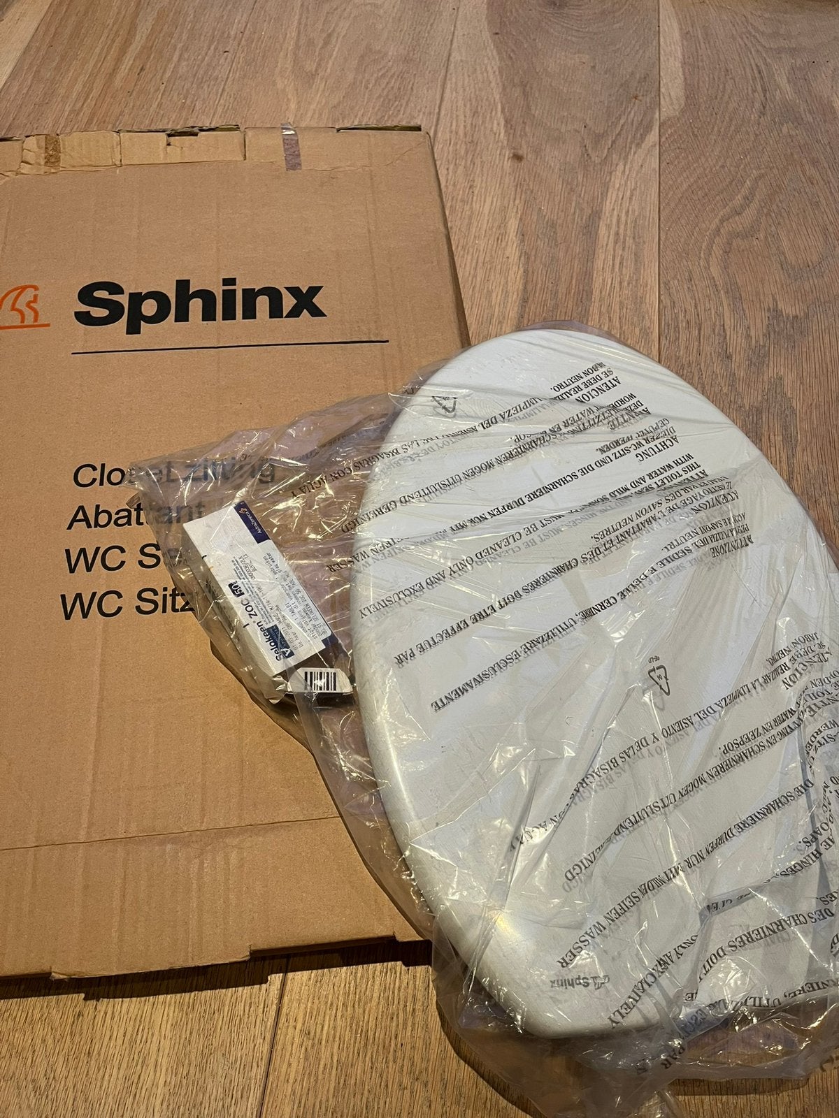 Wc bril deksel Sphinx, Ophalen of Verzenden, Zo goed als nieuw, Overige typen