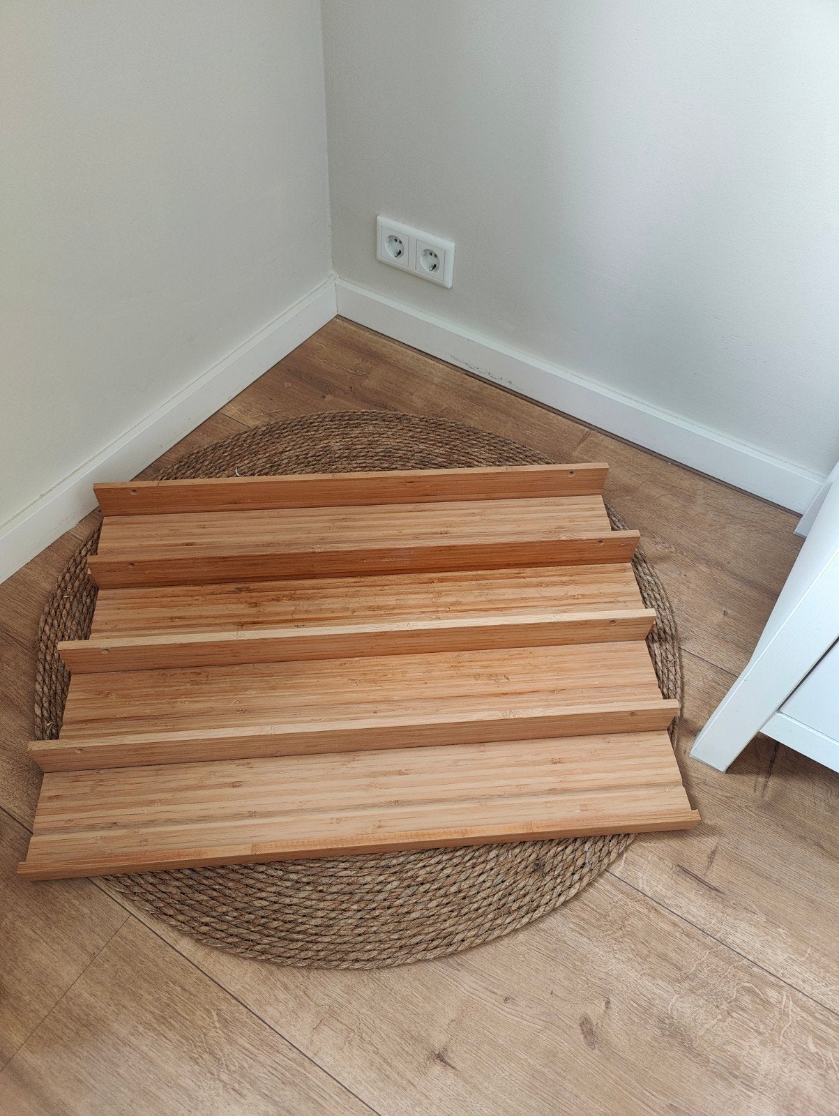 IKEA MÅLERÅS bamboe fotolijst/plank 75 cm, Ophalen, Zo goed als nieuw
