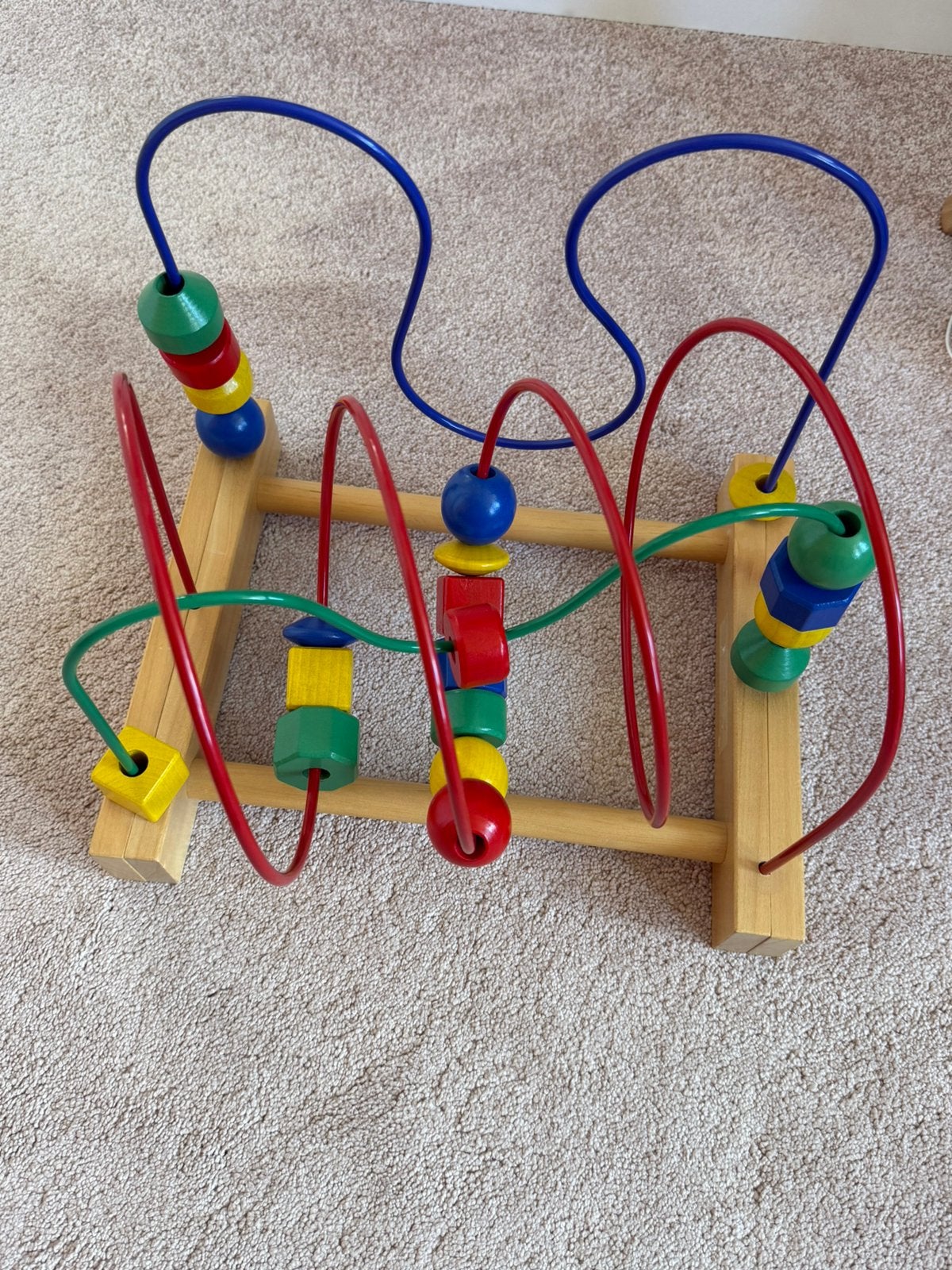 Ikea kralenspiraal kralendoolhof montessori speelgoed, Ophalen, Gebruikt, Overige typen