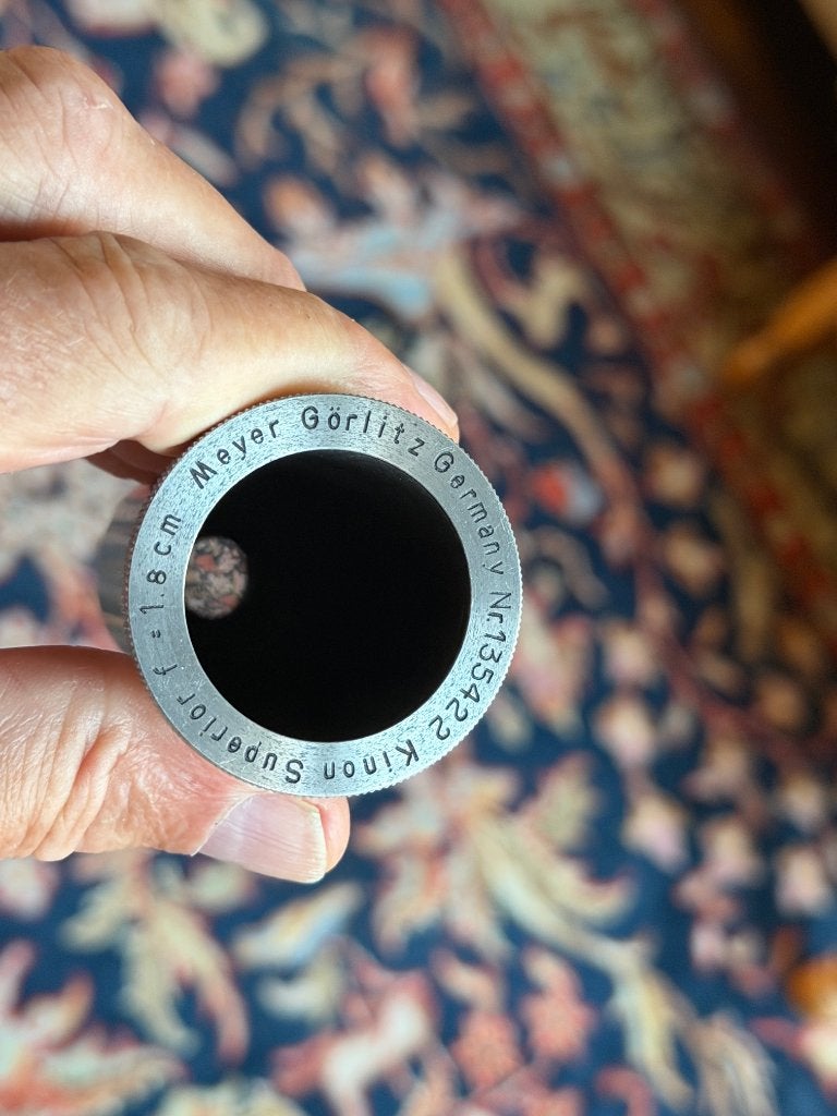 Meyer Görlitz Kinon Superior f=1,8cm (nr. 135422), Ophalen of Verzenden