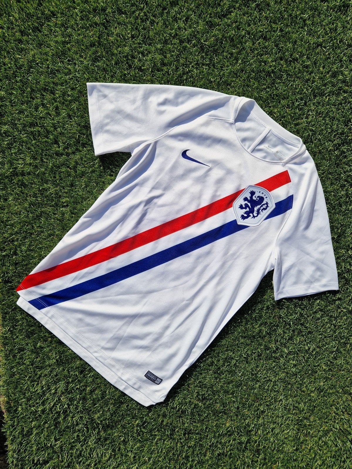 Nederlands elftal pre match trainingsshirt 2018 KNVB shirt, Ophalen of Verzenden, Zo goed als nieuw, Voetbal