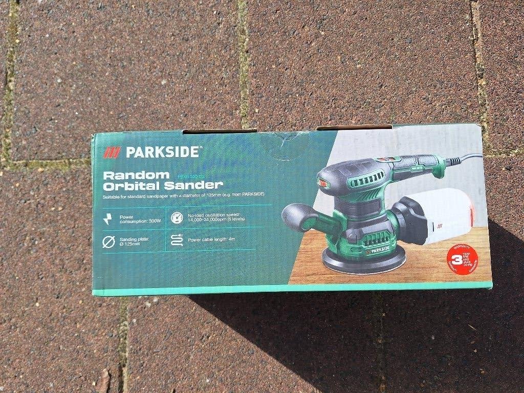 schuurmachine Parkside, Ophalen of Verzenden, Zo goed als nieuw, Minder dan 600 watt, Vlakschuurmachine
