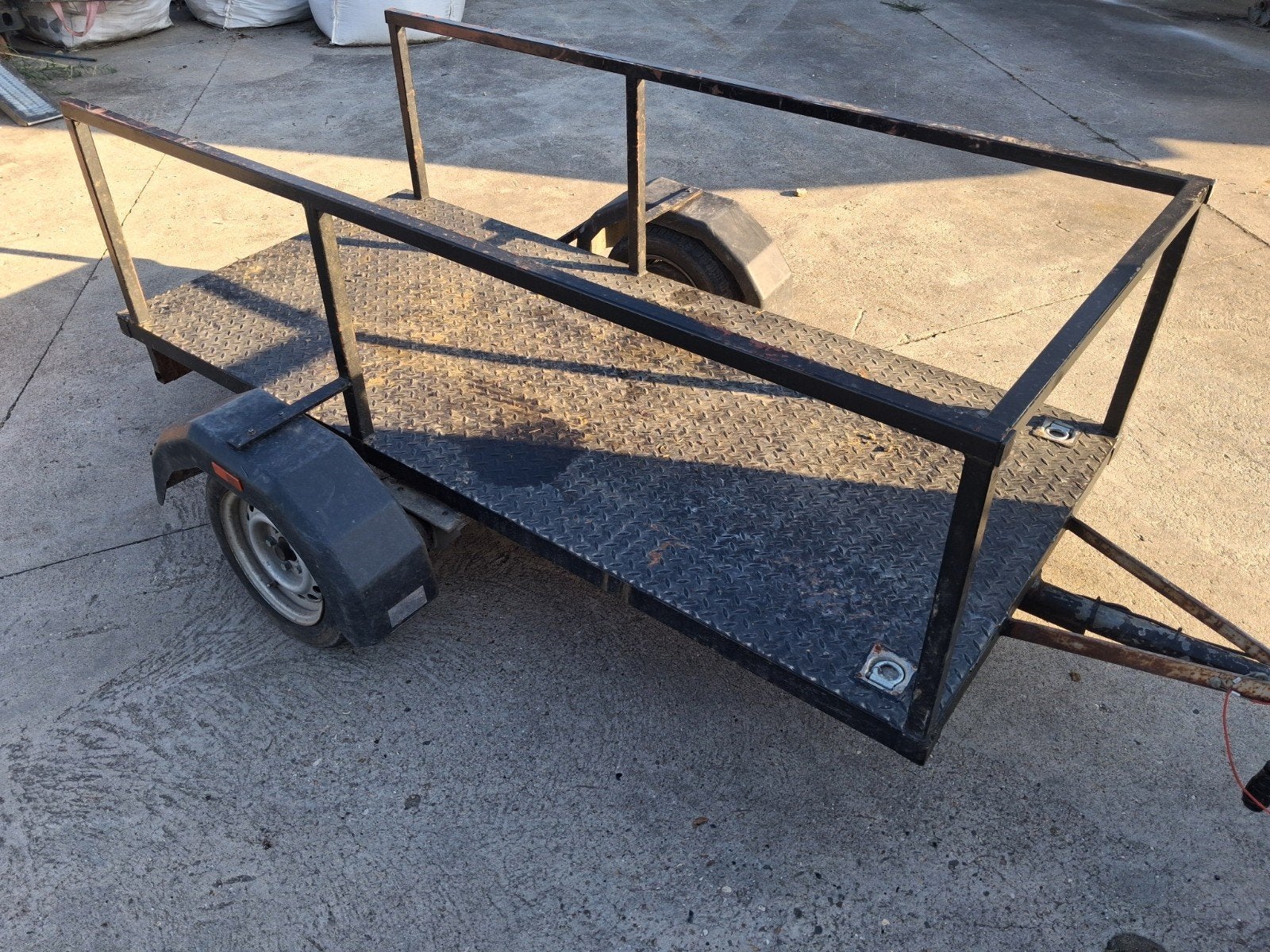 motor/quad aanhanger, 100 liter of meer, Ophalen of Verzenden, Transportkar