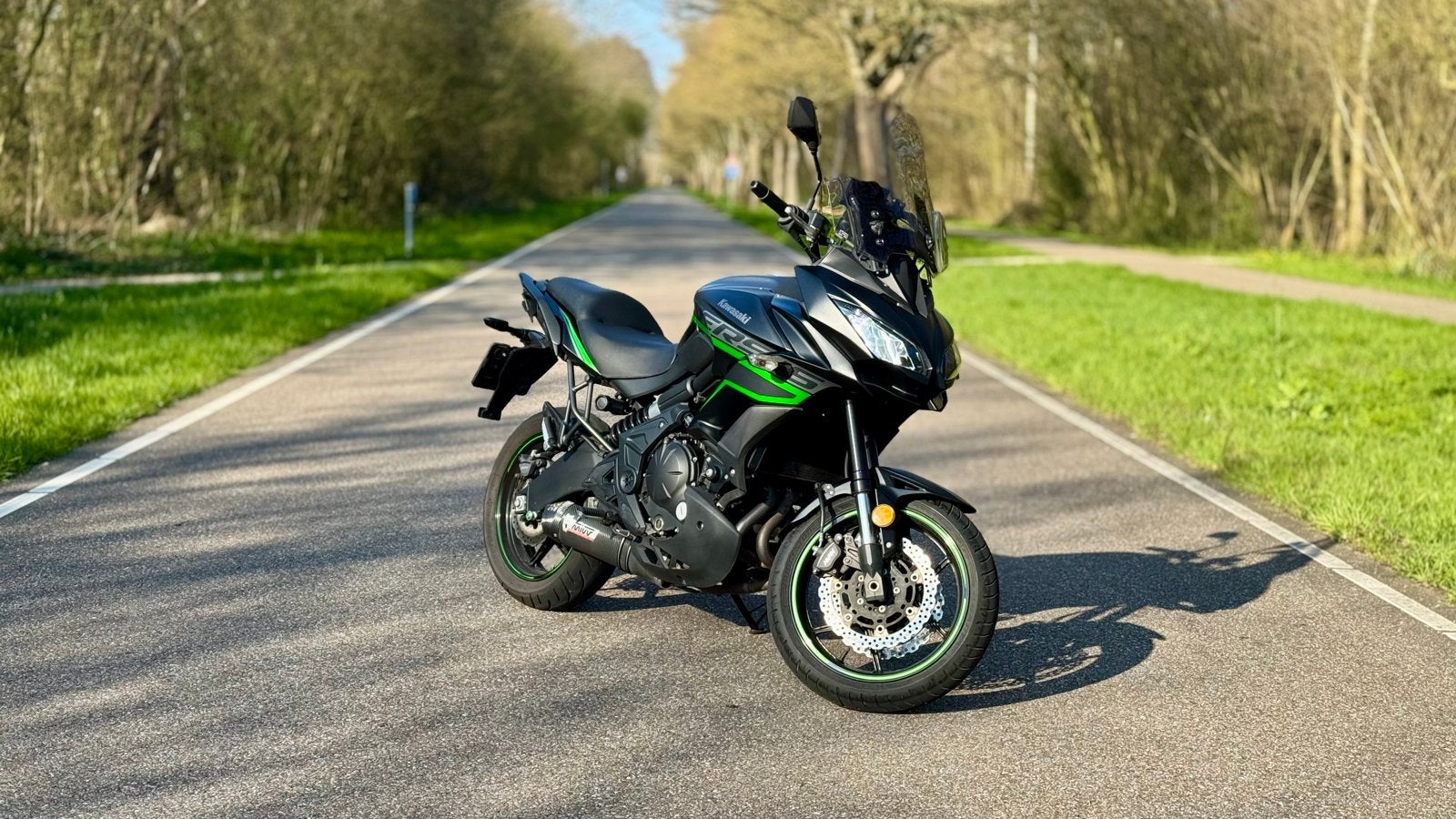 Kawasaki Versys 650 2019 - Mivv uitlaat, Ophalen