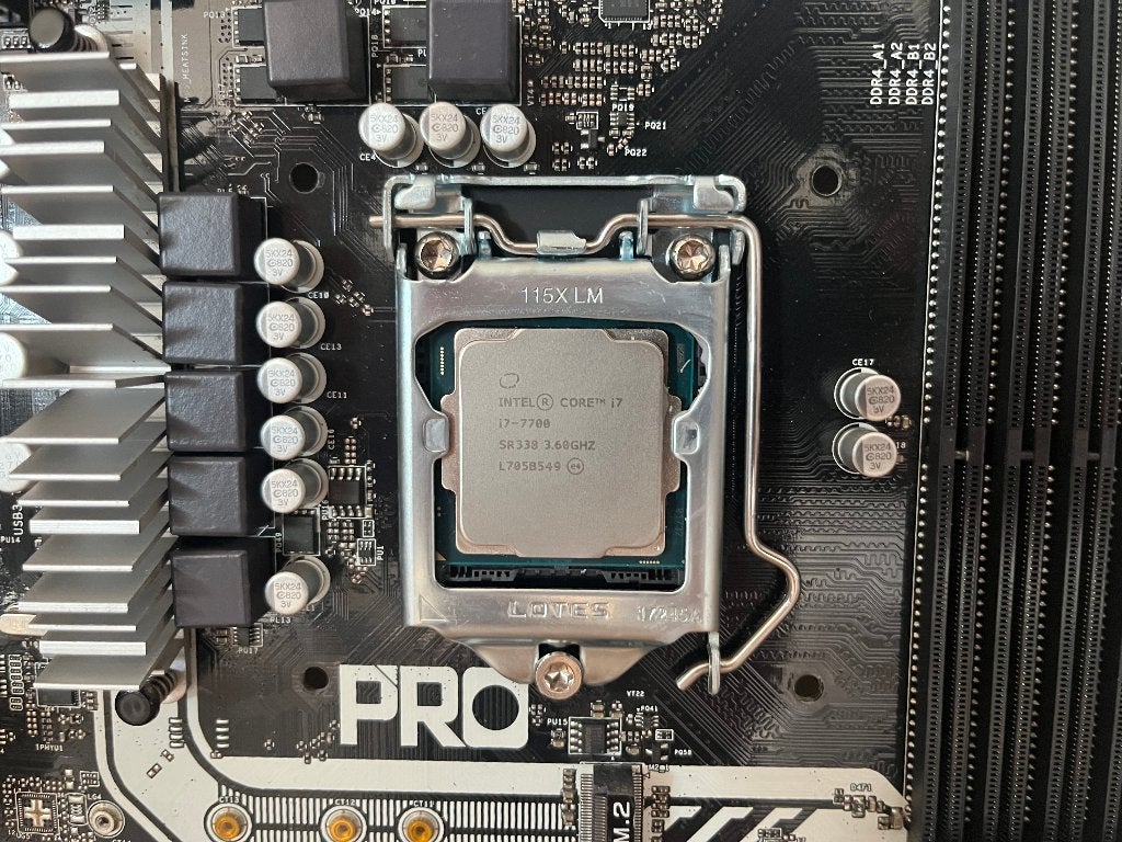 Garantie! ~ Intel i7-7700 + ASRock H270M PRO4 Moederbord, Halderhof 16, 6721 XR BENNEKOM, LGA 1151, DDR4, Ophalen of Verzenden