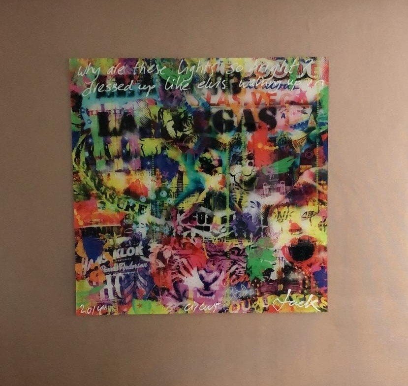 Jack Liemburg - Jacksart pop art schilderij, Ophalen