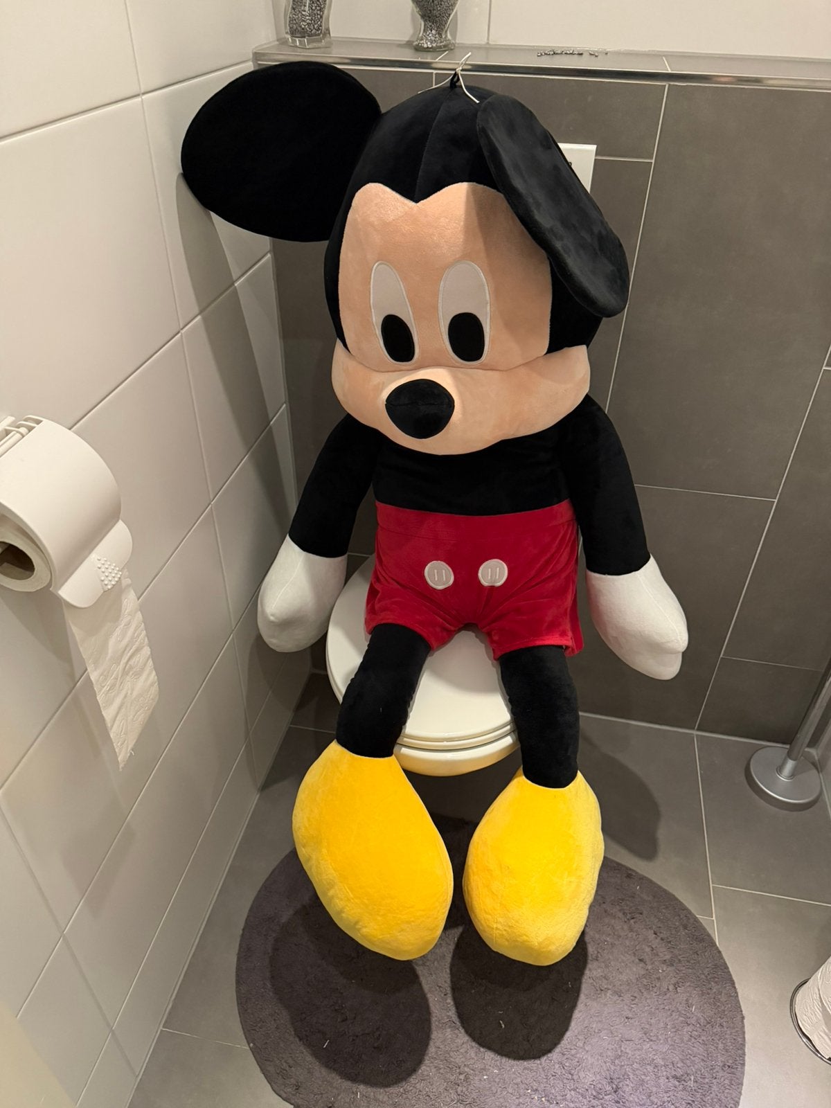Mickey Mouse XXL Knuffel, Ophalen, Disney, Overige typen, Nieuw