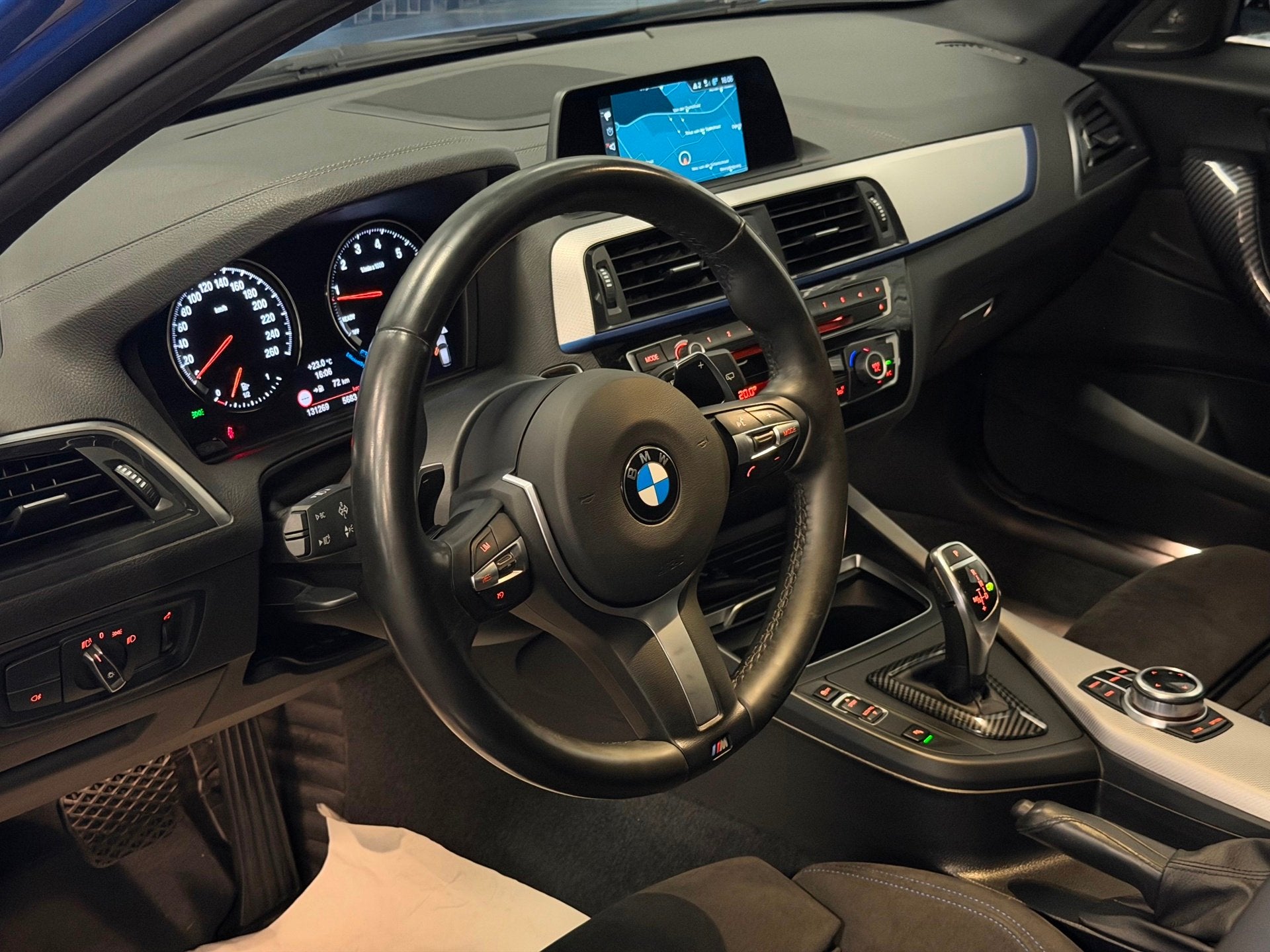 BMW 1-serie M140i xDrive Special Edition 400-PK!/VIRTUAL/NAV, Auto's, Gebruikt, Blauw, Alcantara, Bedrijf