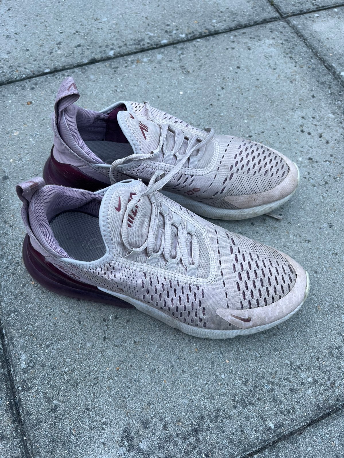 Nike Air max 270 maat 38, Ophalen of Verzenden, Sneakers of Gympen, Roze, Gedragen