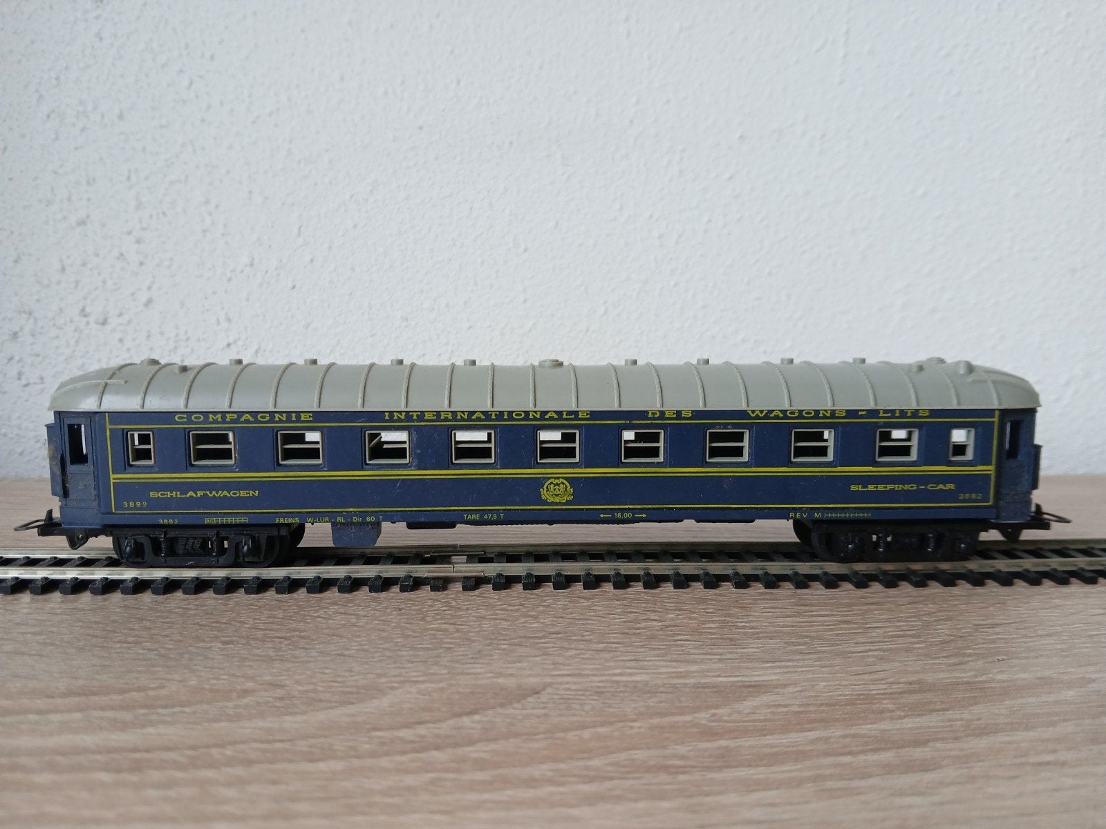 2 x wagon Roco. 1x in originele doos, Gelijkstroom, Wagon, Ophalen of Verzenden, Zo goed als nieuw