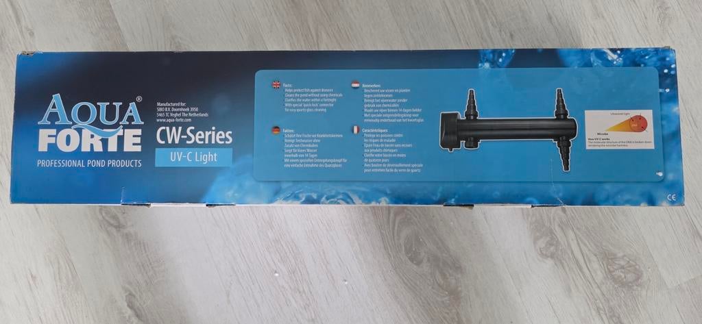 Aqua Forte CW-Series UV-C Licht Vijverfilter, Ophalen