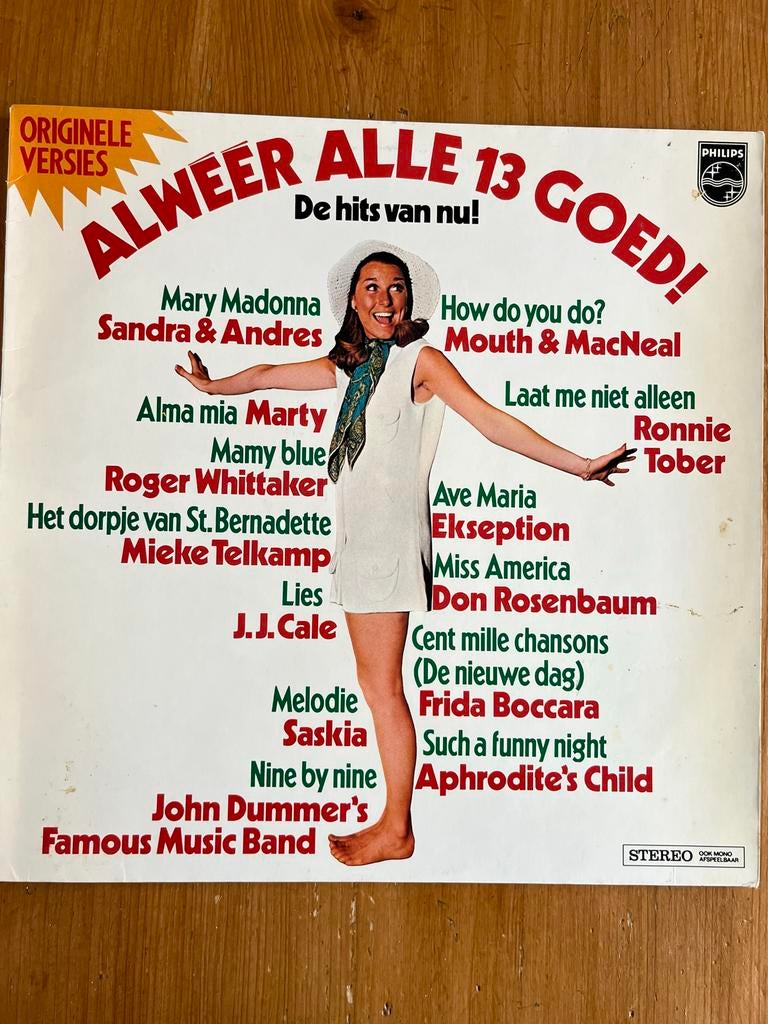 Verzamel lp Alweer Alle 13 Goed! Philips, Cd's en Dvd's, Vinyl | Verzamelalbums, Ophalen of Verzenden, Pop