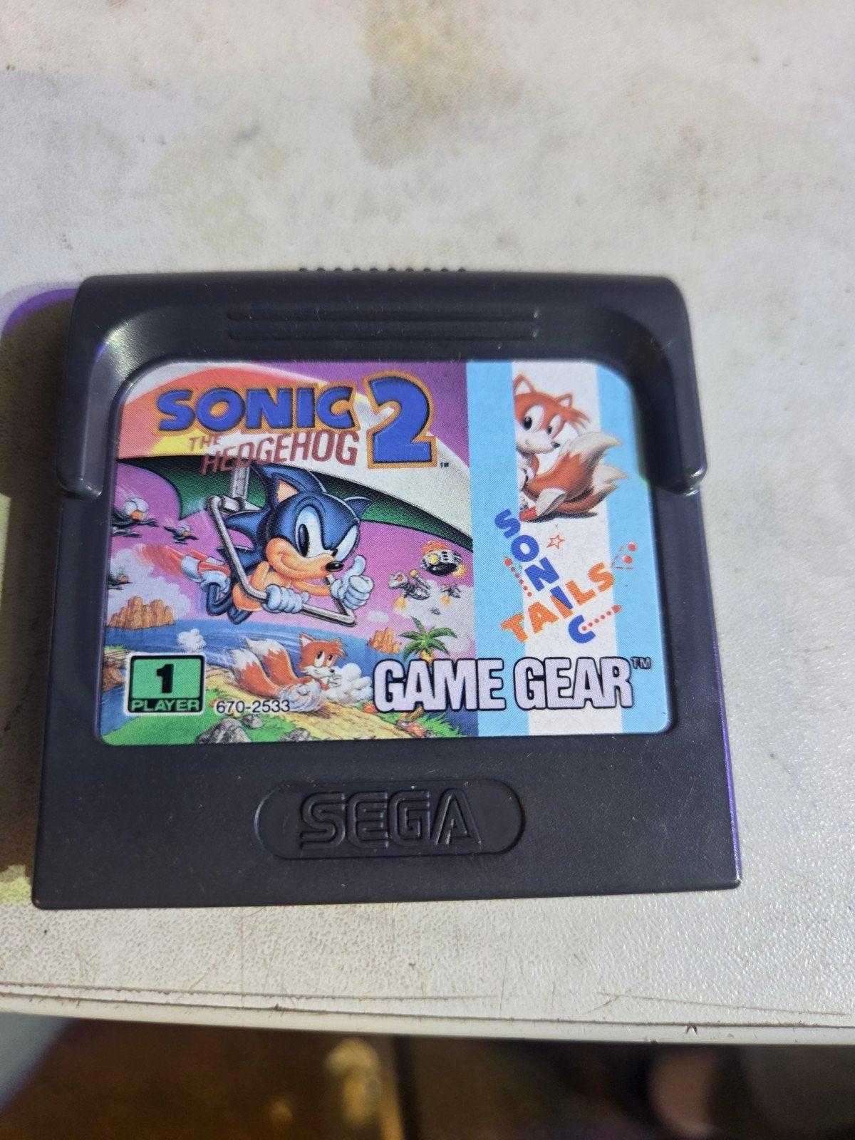 Sega Game Gear games: The Terminator & Sonic the Hedgehog 2, Spelcomputers en Games, Gebruikt, Game Gear, 1 speler, Ophalen