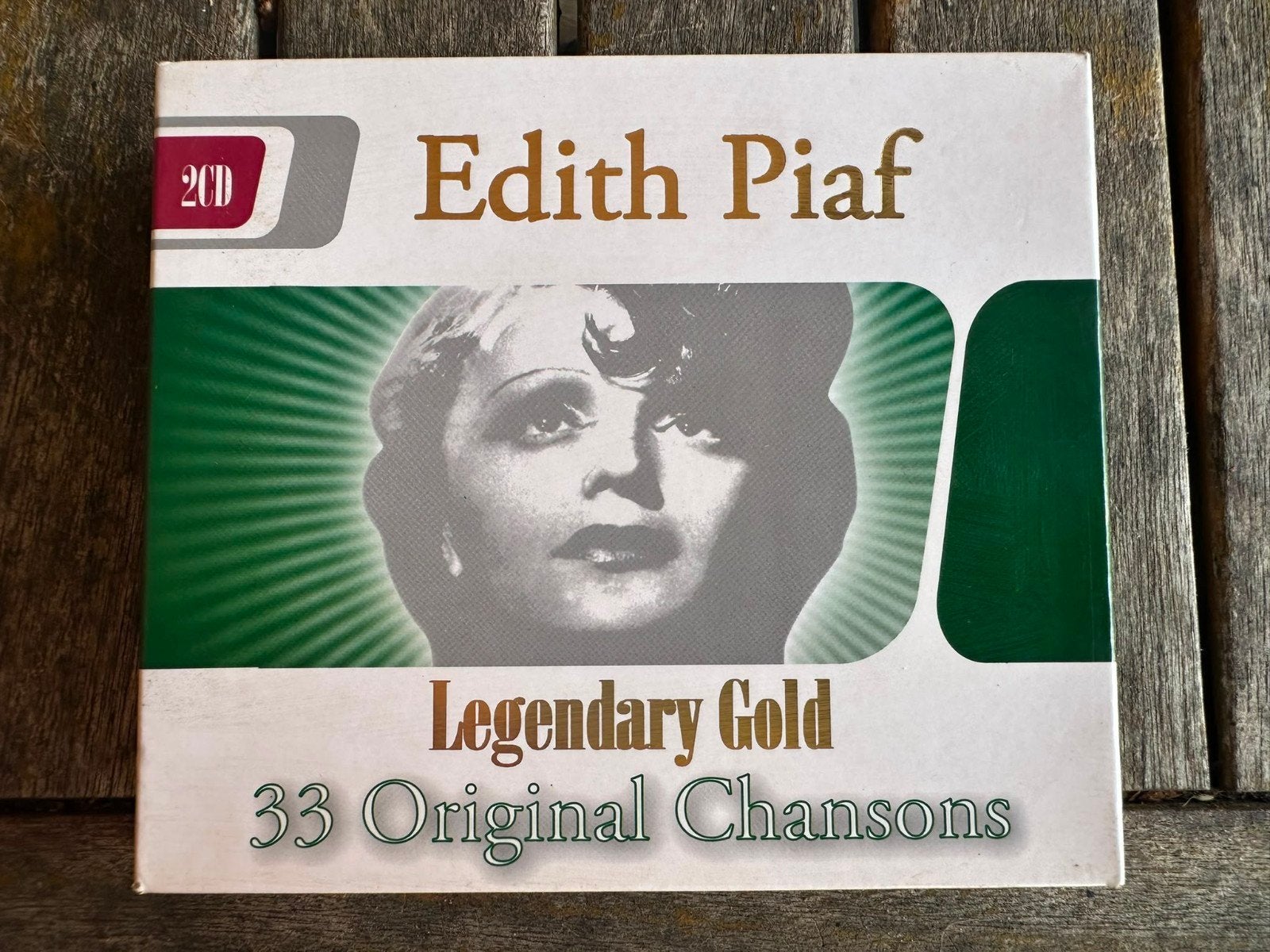 Edith Piaf Legendary Gold cd-box, Cd's en Dvd's, Ophalen of Verzenden, Zo goed als nieuw, Boxset, Chanson