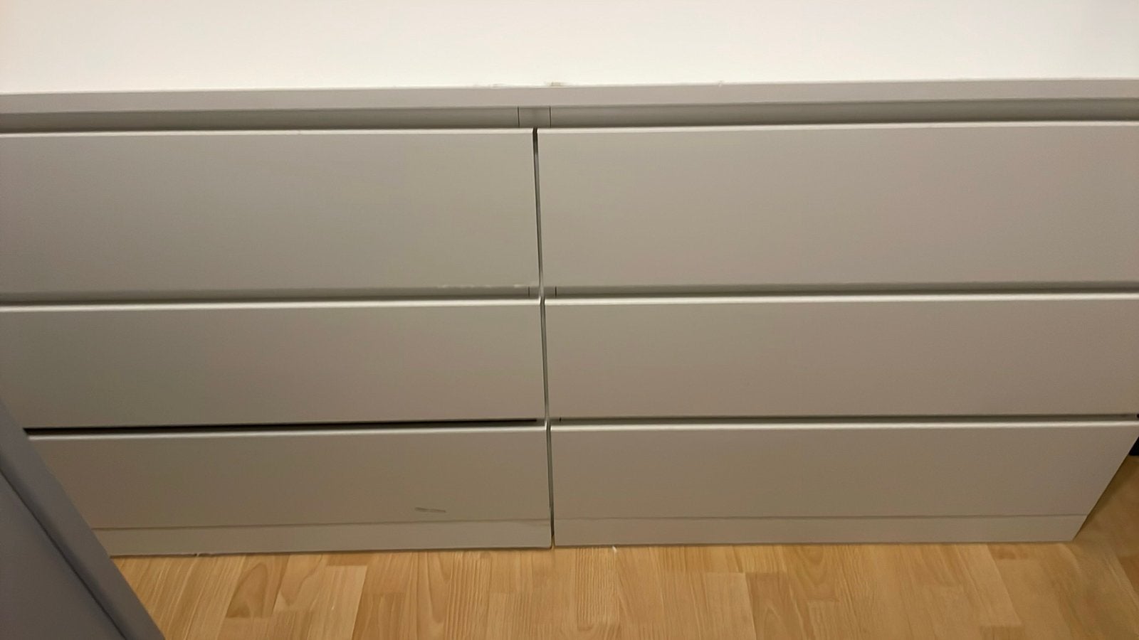 Witte ladekast met 6 laden, Huis en Inrichting, Kasten | Ladekasten, Ophalen, Overige materialen, 5 laden of meer, 100 tot 150 cm