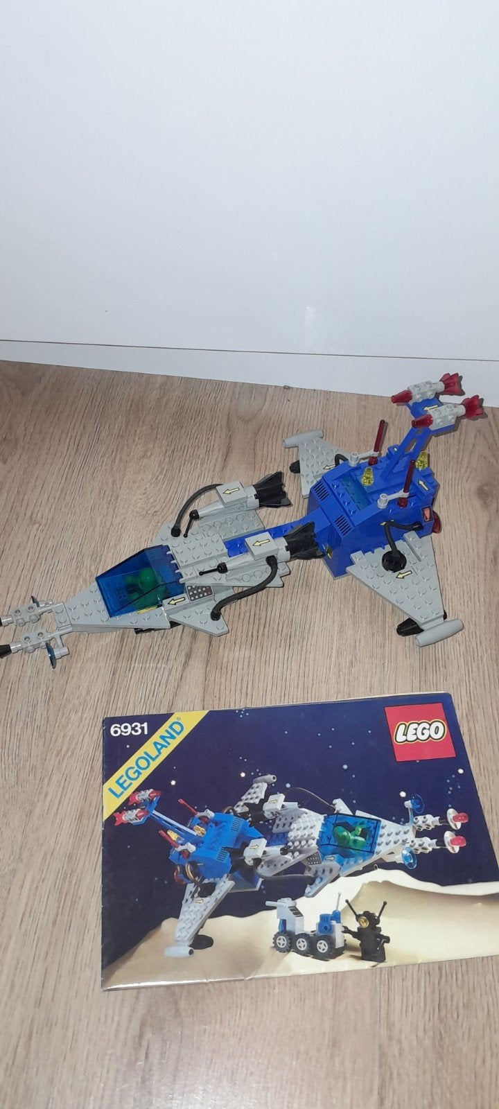 lego space classic fx-star patroller 6931 100% compleet zgan, Kinderen en Baby's, Speelgoed | Duplo en Lego, Lego, Ophalen of Verzenden