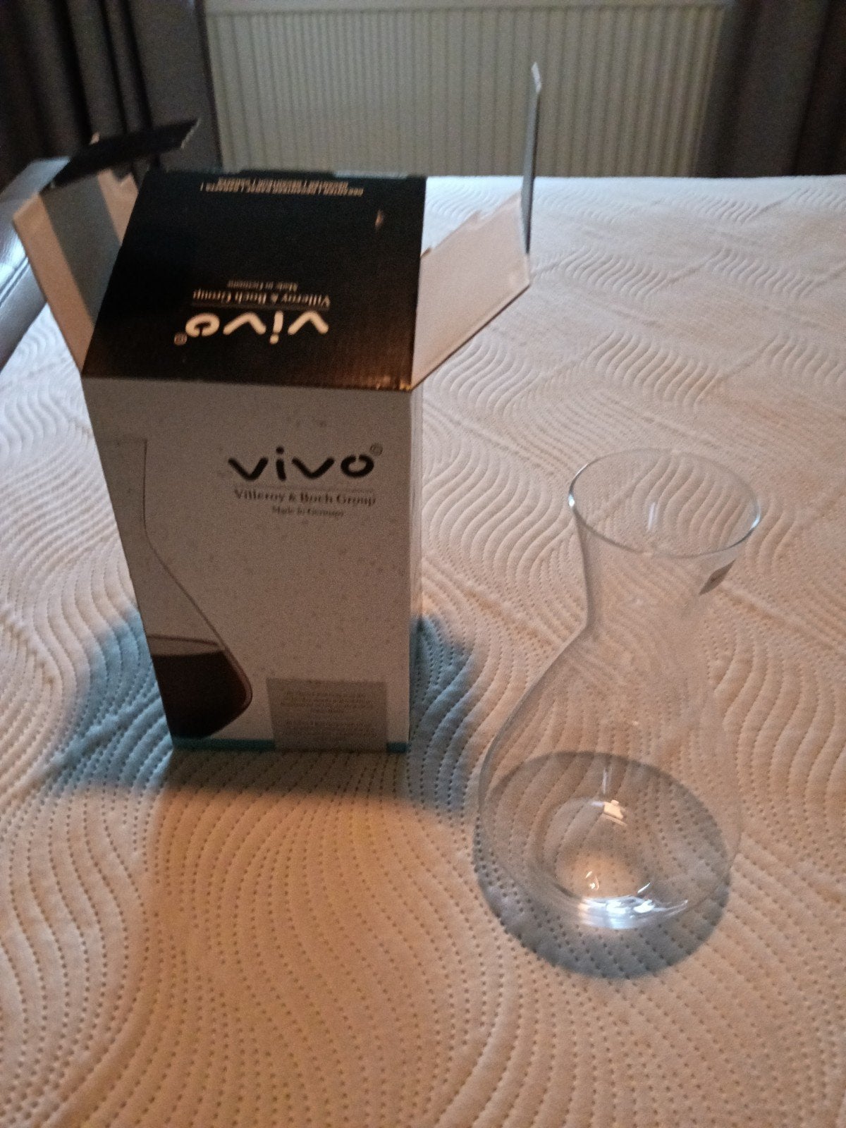Vivo Kristal Glas Karaf - Villeroy & Boch Group, Ophalen, Nieuw, Modern, Wit